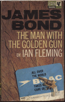Policier - PAN BOOKS - Ian FLEMING - The Man with the Golden Gun