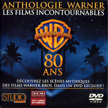 Vidéo - Cinéma - COLLECTIF - Warner - Anthologie Warner - Les films incontournables - WB 80 ans (DVD promotionnel)