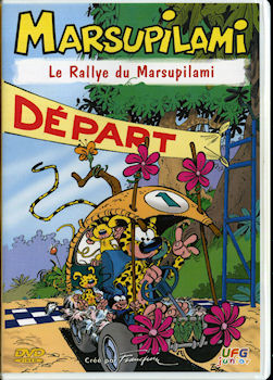 Bande Dessinée - Franquin (Documents et Produits dérivés) - BATEM - Marsupilami - Le Rallye du Marsupilami - DVD UFG Junior