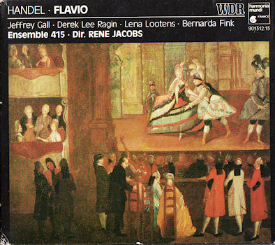 Varia (livres/magazines/divers) - Audio/Vidéo - Musique classique - HAENDEL - G.-F. Haendel - Flavio - Ensemble 415 - Chiara Banchini - René Jacobs