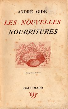 Varia (livres/magazines/divers) - Gallimard nrf - André GIDE - Les Nouvelles nourritures