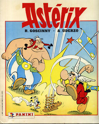 Bande Dessinée - Uderzo (Astérix) - Images - Albert UDERZO - Astérix - Panini - 1988 - album quasi-complet sans le poster