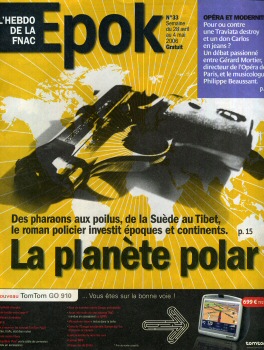 Policier - Policier - études, documents, produits dérivés -  - Epok n° 33 (magazine de la Fnac) - La Planète polar