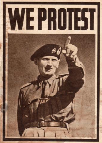 Varia (livres/magazines/divers) - Histoire -  - We protest - 1944 - Fascicule de propagande allemand