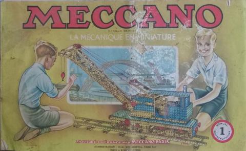 Varia (livres/magazines/divers) - Jeux et jouets - Livres et documents -  - Meccano - La mécanique en miniature - Manuel d'instructions 1