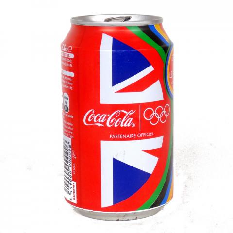 Varia (livres/magazines/divers) - Coca-Cola -  - Coca-Cola - Jeux Olympiques de Londres 2012, partenaire officiel - canette 33 cl
