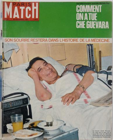 Varia (livres/magazines/divers) - Paris Match n° 977 -  - Paris Match n° 977 - 30 décembre 1967 - Comment on a tué Che Guevara/Son sourire restera dans l'histoire de la médecine : Louis Washkansky