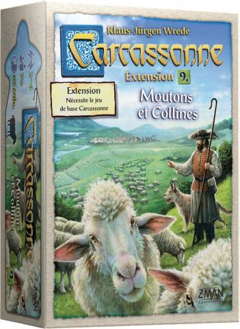 Hans im Glück - Carcassonne - 10 - Moutons et Collines (Extension 9)
