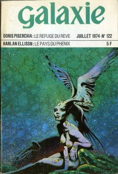 OPTA Galaxie n° 122 -  - Galaxie n° 122 - juillet 1974 - Projet 40/Le Refuge du rêve/Le Pays du phénix