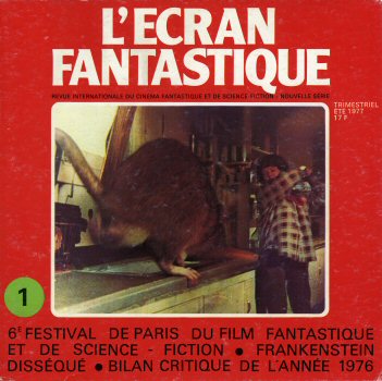 Science Fiction/Fantasy - Film -  - L'Écran Fantastique n° 1 - Interview de Christopher LEE/Dossier Frankenstein
