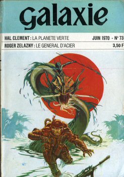 OPTA Galaxie n° 73 -  - Galaxie n° 73 - juin 1970 - La Planète verte/Le Général d'acier