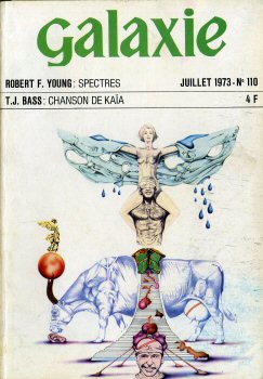 OPTA Galaxie n° 110 -  - Galaxie n° 110 - juillet 1973 - Chanson de Kaïa/Spectres