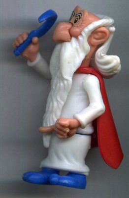 Uderzo (Asterix) - Kinder - Albert UDERZO - Astérix - Kinder 1990 - 11 - K91n11 - Panoramix serpe