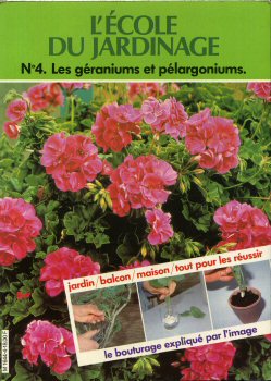 Gartenbau und Haustiere - COLLECTIF - L'École du jardinage n° 4 - Les géraniums et pélargoniums
