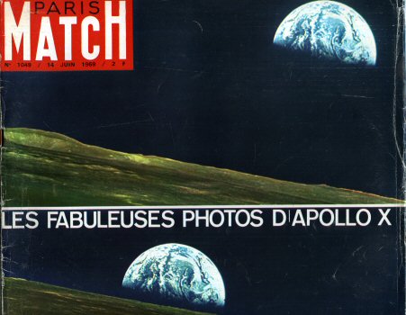 Weltraum, Astronomie, Zukunftsforschung -  - Paris Match n° 1049 - 14 juin 1969 - Les photos d'Apollo X