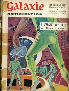 NUIT ET JOUR n° 48 -  - Galaxie 1ère série n° 48 - novembre 1957 - À l'assaut des dieux par Theodore Sturgeon
