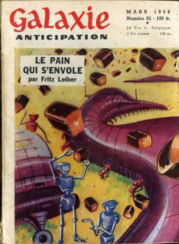 NUIT ET JOUR n° 52 -  - Galaxie 1ère série n° 52 - mars 1958 - Le pain qui s'envole par Fritz Leiber