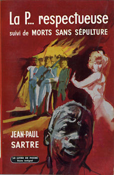 Livre de Poche n° 55 - Jean-Paul SARTRE - La P... respectueuse - suivi de Morts sans sépulture