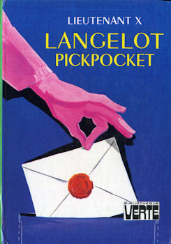HACHETTE Bibliothèque Verte - Langelot - LIEUTENANT X - Langelot pickpocket