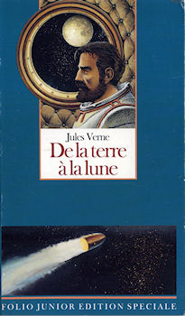 GALLIMARD Folio Junior n° 651 - Jules VERNE - De la Terre à la Lune