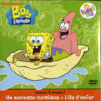Video - Verschiedenes -  - Bob l'Éponge - Un nouveau comique/L'Île d'enfer (DVD)
