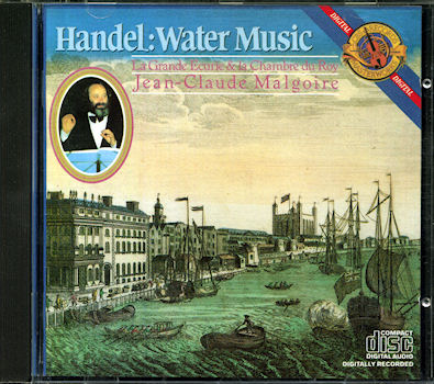 Audio/Video- Klassische Musik - HAENDEL - Haendel - Water Music - Jean-Claude Malgloire/La Grande Écurie & La Chambre du Roy