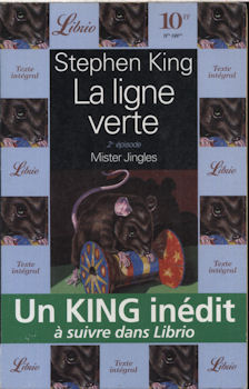 LIBRIO n° 101 - Stephen KING - La Ligne verte - 2 - Mister Jingles