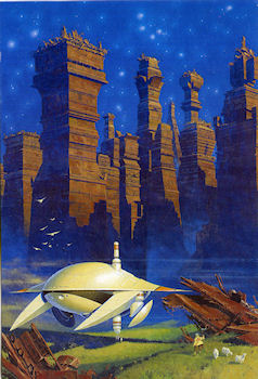 DENOËL Présence du Futur - MANCHU - Présence du Futur - carte postale - Seconde Fondation - Isaac Asimov n° 94