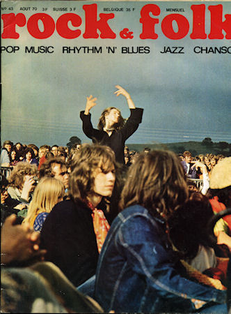 Musikzeitschriften -  - Rock & Folk n° 43 (août 1970) - Bath (couverture)/Ike et Tina Turner/John Mayall/Amon Düül II/Bob Dylan