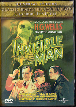Science Fiction/Fantasy - Film - James WHALE - L'Homme Invisible/The Invisible Man - DVD - Universal Studios Classic Monster Collection - 903 279 9