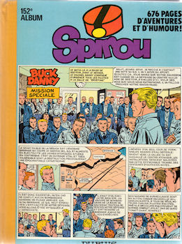 SPIROU (magazine) -  - Spirou - reliure n° 152 - 2125 (04-01-79) à 2137 (29-03-1979) - 1979 - couverture Hubinon (Buck Danny)