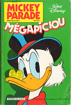 MICKEY PARADE n° 52 -  - Mickey Parade n° 52 - Mégapicsou