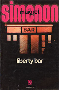 LIVRE DE POCHE n° 2919 - Georges SIMENON - Liberty bar