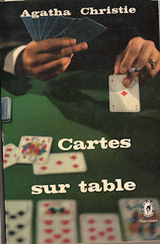 LIVRE DE POCHE n° 1999 - Agatha CHRISTIE - Cartes sur table