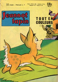JEANNOT LAPIN -  - Jeannot Lapin n° 7 - 05/07/1962 - Le messager de Pâques
