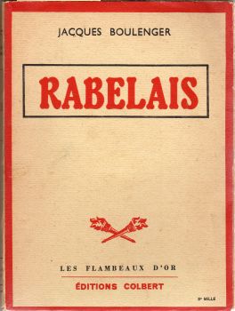Colbert - Jacques BOULENGER - Rabelais