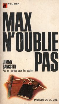 PRESSES DE LA CITÉ Mystère n° 7 - Jimmy SANGSTER - Max n'oublie pas