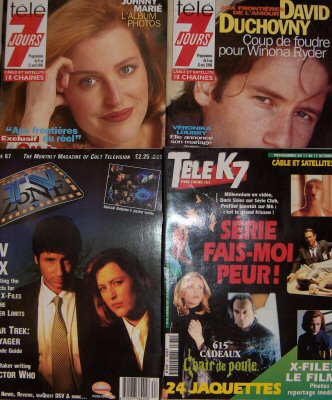 X-Files -  - X-Files - Lot de 8 magazines