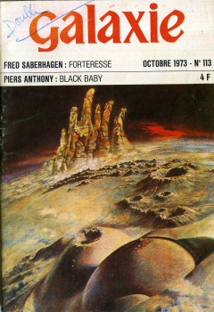 OPTA Galaxie n° 113 -  - Galaxie n° 113 - octobre 1973 - Black baby/Forteresse