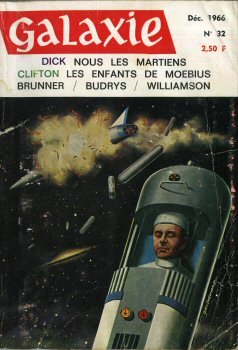 OPTA Galaxie n° 32 -  - Galaxie n° 32 - décembre 1966 - Nous les Martiens/Les Enfants de Moebius/Le Secret de Gorgone/Le Veld/La Planète masquée