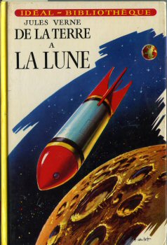 HACHETTE Idéal-Bibliothèque - Jules VERNE - De la Terre à la Lune