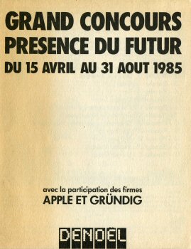 DENOËL Présence du Futur -  - Présence du Futur - grand concours 1985 - Jean-Pierre Andrevon
