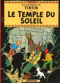 Hergé - Werbung - HERGÉ - Tintin - Total - Le Temple du Soleil - édition publicitaire