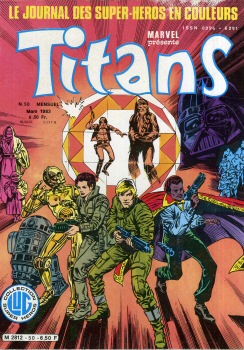 TITANS Lug n° 50 -  - Titans n° 50 - La Guerre des étoiles/Star Wars