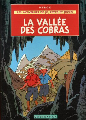 JO, ZETTE ET JOCKO n° 5 - HERGÉ - La Vallée des cobras