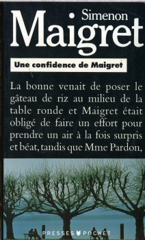 POCKET Simenon n° 3853 - Georges SIMENON - Une confidence de Maigret