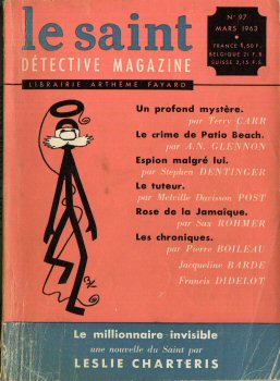 FAYARD Le Saint Détective Magazine n° 97 -  - Le Saint détective magazine n° 97