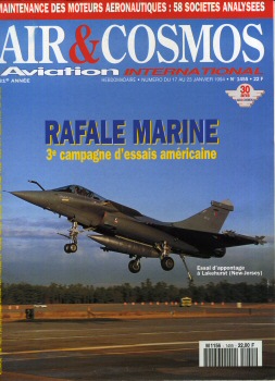 Air & Cosmos n° 1454 -  - Air et Cosmos - année 1994 - 1454-1499 sauf 1484 - lot de 44 magazines