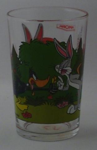 LOONEY TUNES -  - Looney Tunes - Amora - verre sd-4 - Daffy Duck et Bugs Bunny - verre à moutarde