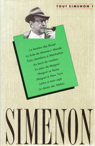 FRANCE LOISIRS n° 1 - Georges SIMENON - Tout Simenon 1